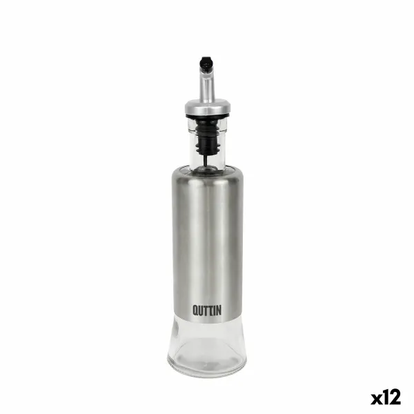 Indelis aliejui Quttin Skaidrus Sidabras Nerūdijantis plienas 0,3 L (12 vnt.)
