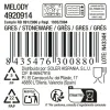 Muki La Mediterránea Melody 450 ml (36 Osaa)