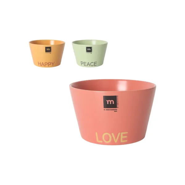 Bļoda La Mediterránea Love&peace 650 ml (24 gb.)