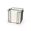 Servetėlės laikiklis My Bar Juoda Metalinis 19 x 19 x 18 cm (8 vnt.)