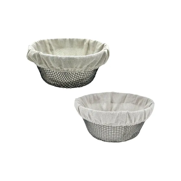 Maizes Grozs Metāls 23 x 23 x 10 cm (12 gb.)