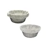 Maizes Grozs Metāls 23 x 23 x 10 cm (12 gb.)