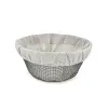 Bread Basket Metal 23 x 23 x 10 cm (12 Units)
