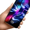 3mk HardGlass Max - Tempered Glass with Applicator for iPhone Air (Black)