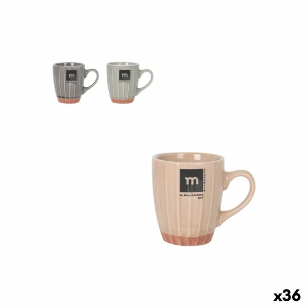 Tea and coffee cup La Mediterránea Melody 90 ml (36 Units)