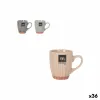 Tējas un kafijas tase La Mediterránea Melody 90 ml (36 Vienības)