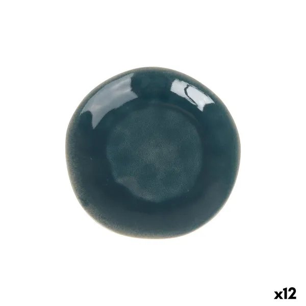 Плоская тарелка La Mediterránea Ocean blue Керамика Ø 27,2 cm (12 штук)