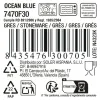 Mug La Mediterránea Ocean blue 330 ml (24 Units)