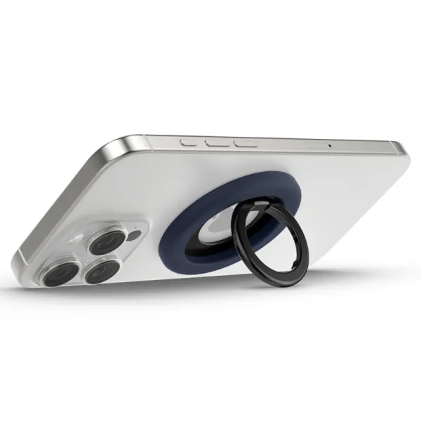 Spigen Nano Pop MagSafe Phone Ring - Finger holder with stand function (Bluberry Navy)