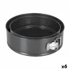 Съемная форма Quttin Чёрный 20 x 6,8+24 x 7 cm 2 Предметы (6 штук)