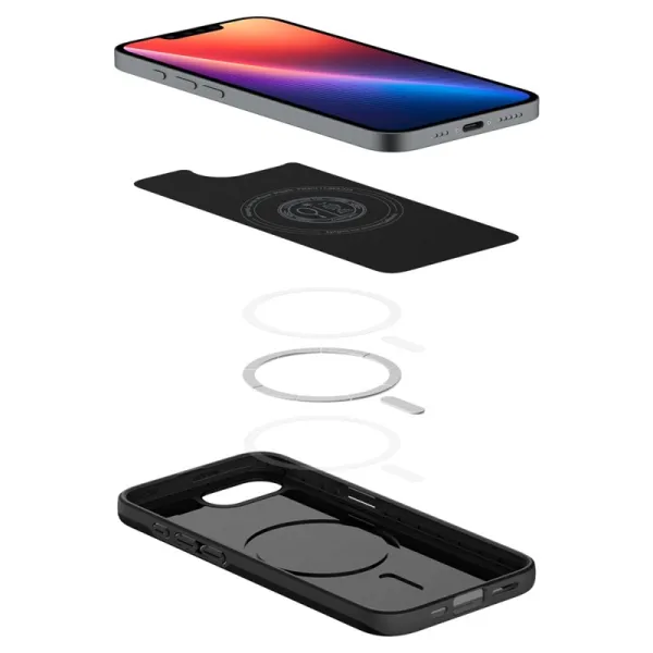 Spigen Thin Fit Mag MagSafe - Case for iPhone 17e / 16e (Black)