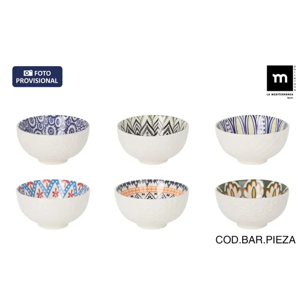 Užkandžių indai La Mediterránea Kaito (36 Vienetai)