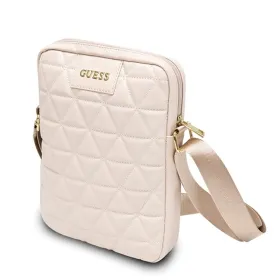 Guess Quilted Tablet Bag 10" (Pink)