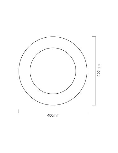 CASSINI RADIUS 3000K 400MM EMERGENCY