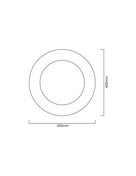 CASSINI RADIUS 3000K 400MM EMERGENCY