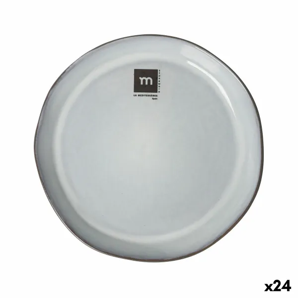 Plokščia lėkštė La Mediterránea Black clay