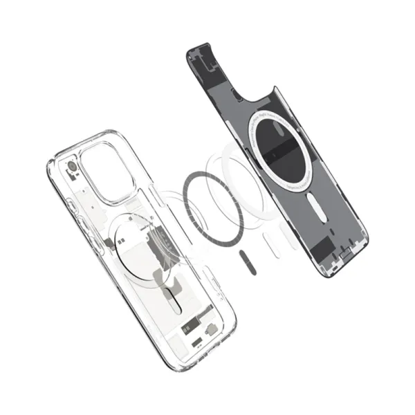 Spigen Ultra Hybrid Mag MagSafe - Case for iPhone 16 Pro Max (Zero One Natural Titanium)