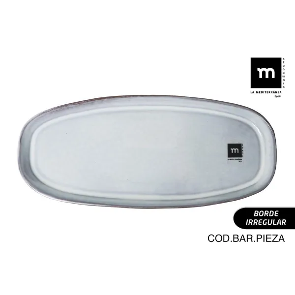 Serving Platter La Mediterránea Black clay
