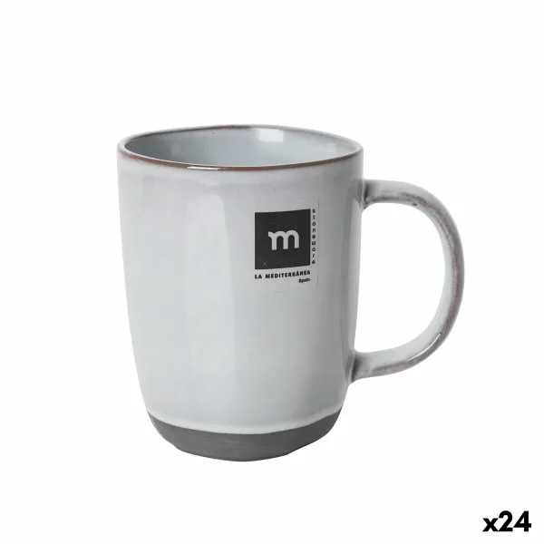 Puodelis La Mediterránea Black clay (24 vnt.)