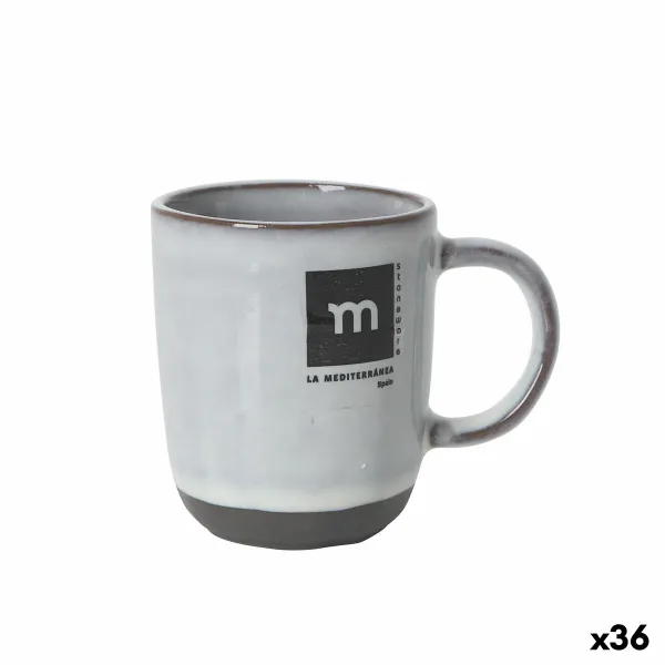 Puodelis La Mediterránea Black clay (36 Vienetai)