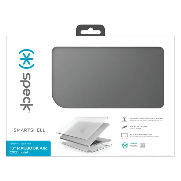 Speck SmartShell - MacBook Air 13.6" Case (M5/M4/M3/M2/2026-2022) (Obsidian)