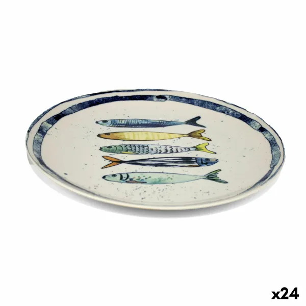 Плоская тарелка La Mediterránea Peixe 25,5 cm (24 штук)