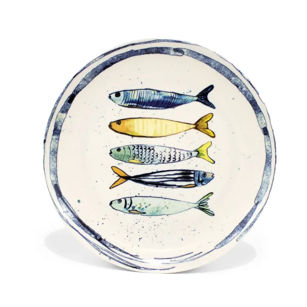 Плоская тарелка La Mediterránea Peixe 25,5 cm (24 штук)