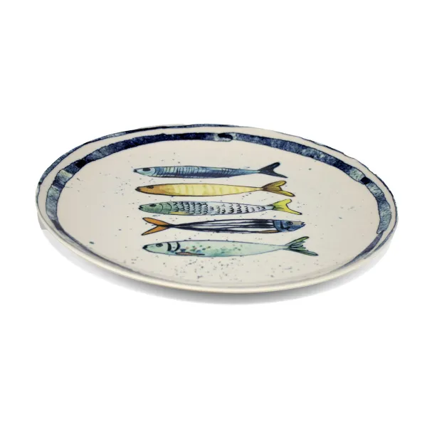 Плоская тарелка La Mediterránea Peixe 25,5 cm (24 штук)