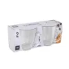 Set of glasses La Mediterránea Taroda 380 ml 2 Pieces (24 Units)