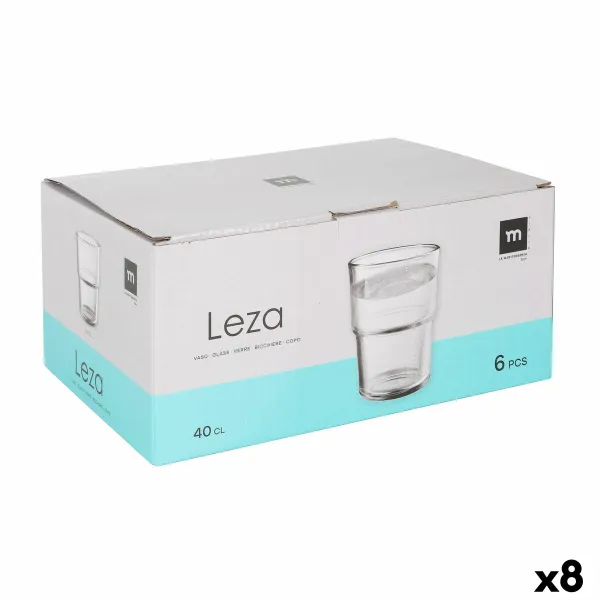 Stiklinių rinkinys La Mediterránea Leza 400 ml 6 Dalys (8 vnt.)
