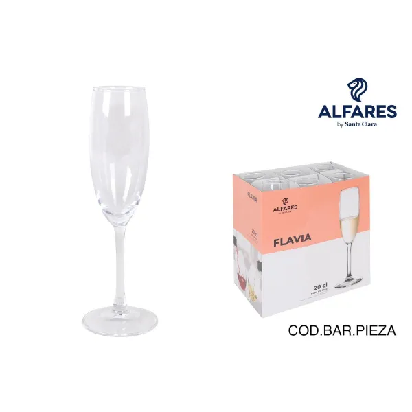 Бокал для шампанского Alfares Flavia 200 ml (24 штук)