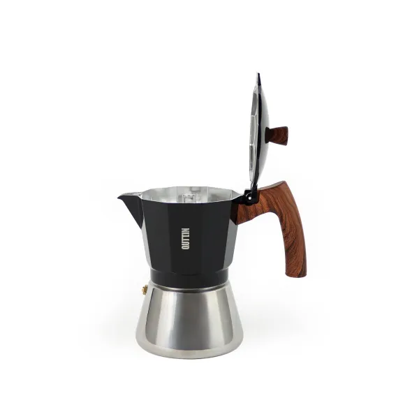 Итальянская Kофеварка Quttin Чёрный 0,45 L (6 штук)