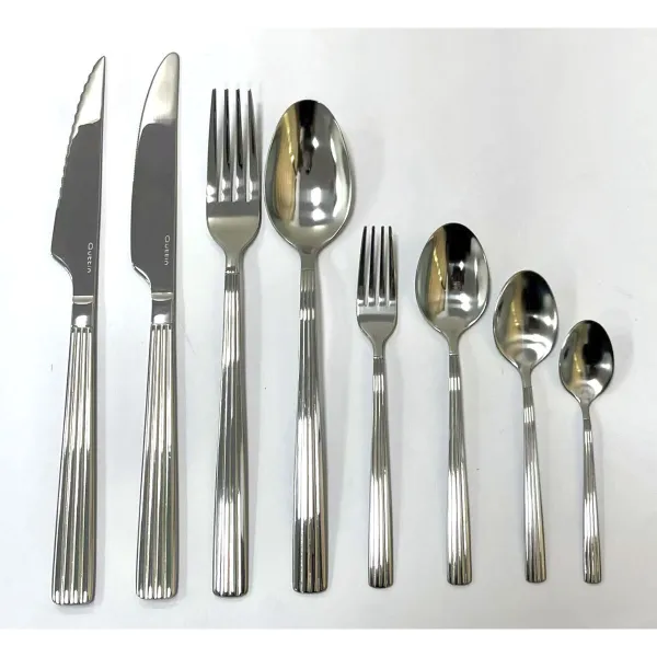 Fork Set Quttin LOUVRE Silver 2 mm 21 x 2,4 cm 3 Pieces (12 Units)