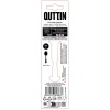 Jälkiruokalusikoiden setti Quttin LOUVRE Hopeinen 1,5 mm 14,8 x 3,2 cm 6 Kappaletta (12 osaa)