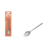 coffee spoons Quttin LOUVRE Silver 1,5 mm 10,6 x 2,4 cm 6 Pieces (12 Units)