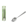 Dessert spoon set Quttin MOMA Black 14,2 x 3,2 cm 6 Pieces (12 Units)