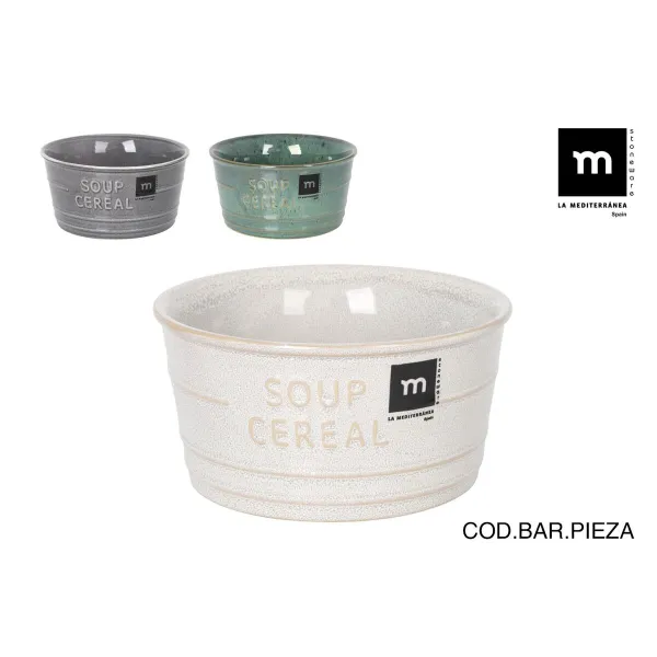 Bowl La Mediterránea Original farm 500 ml 16,4 x 13,4 x 6,7 cm (18 Units)