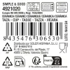 Tee- ja kahvikuppi La Mediterránea Simple&good 90 ml (24 osaa)