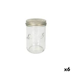 яс Le Parfait Wiss Прозрачный Позолоченный 500 ml герметический (6 штук)