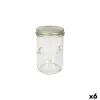 яс Le Parfait Wiss Прозрачный Позолоченный 500 ml герметический (6 штук)