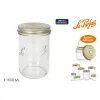 яс Le Parfait Wiss Прозрачный Позолоченный 1,5 L герметический (6 штук)