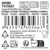 Глубокое блюдо La Mediterránea Savina Ø 20 cm (12 штук)