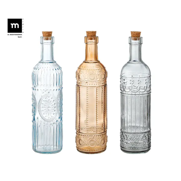 Стеклянная бутылка La Mediterránea Kорка Cтекло 500 ml (24 штук)