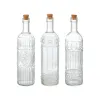 Стеклянная бутылка La Mediterránea Прозрачный Kорка Cтекло 1 L (12 штук)