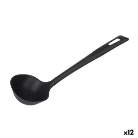 Šaukštas maišymui Quttin Quttin Juoda 33 x 10 x 8 cm (12 vnt.)