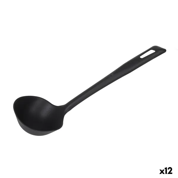 Половник Quttin Quttin Чёрный 33 x 10 x 8 cm (12 штук)