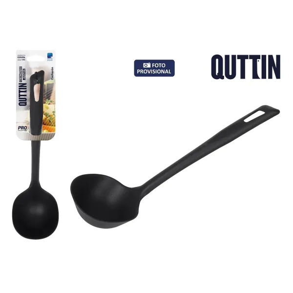 Šaukštas maišymui Quttin Quttin Juoda 33 x 10 x 8 cm (12 vnt.)