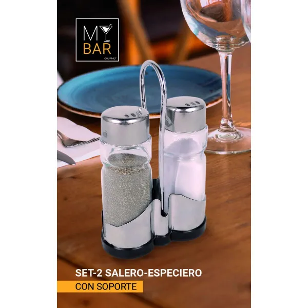 Sālstrauciņš ar Vāku My Bar Metāls 47 ml 2 Daudzums (24 gb.)