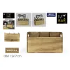 Pot for Kitchen Utensils My Bar Wood 30 x 11,2 x 17 cm (6 Units)