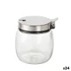 Sokeriastia La Mediterránea Läpinäkyvä Hopeinen Lasi Teräs 0,25 L 7 x 8,7 cm (24 osaa)